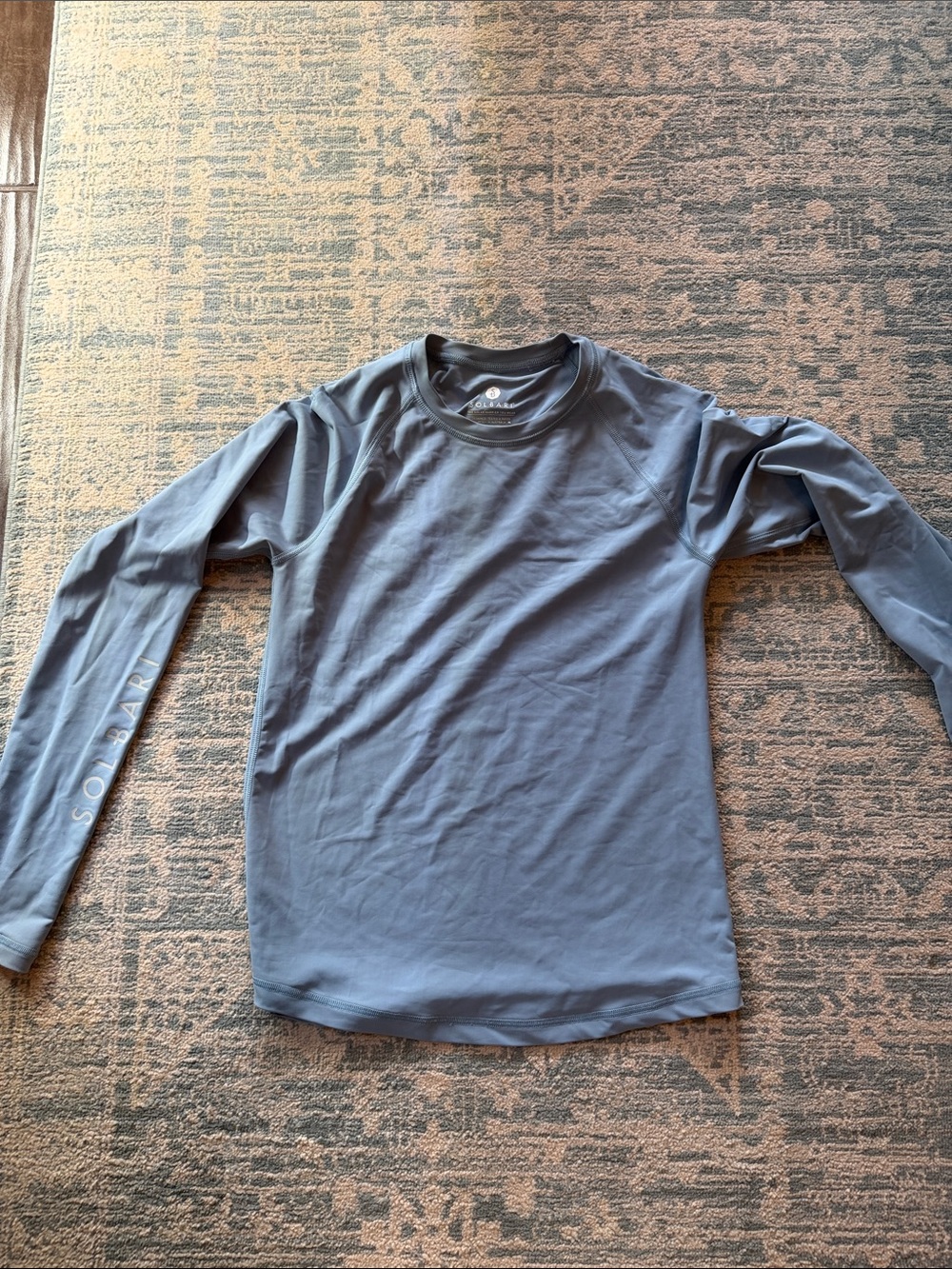 Women’s Long-Sleeve Sun Shirt in Slate Blue